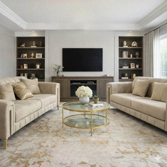 Contemporary Sofa Set 5 Seater