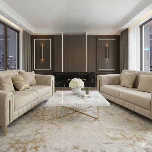 Contemporary Sofa Set 5 Seater