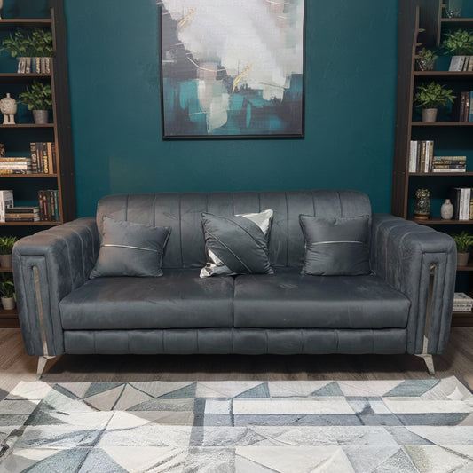 Contemporary Sofa 3 Seater - Grey